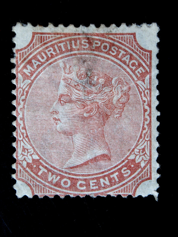 MAURITIUS  1  USED  STAMP  SC # 59