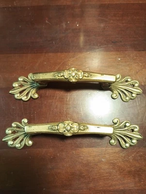 POIGNEE EN BRONZE ART NOUVEAU Lot De 2 - Photo 1/4