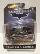 Hot Wheels  Batman The Dark Knight Batmobile Mattel 2008 Movie Car 1:50 Scale