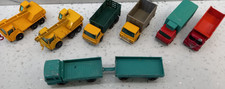 Matchbox bundle / joblot vintage of 8 Commercial vehicles