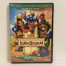 Lilo & Stitch: 2-Movie Collection (Blu-ray/DVD, 2013) Disney - NEW & Sealed