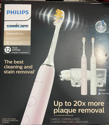 Philips Sonicare DiamondClean 9000 Series Electric Toothbrush Read Description