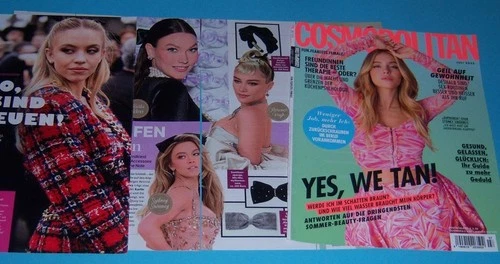 Sydney Sweeney 32 pc German Clippings Full Pages Cover