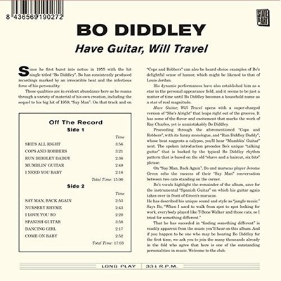 Have Guitar Will Travel / In The Spotlight + 7 Bonus Tracks by DIDDLEY,BO