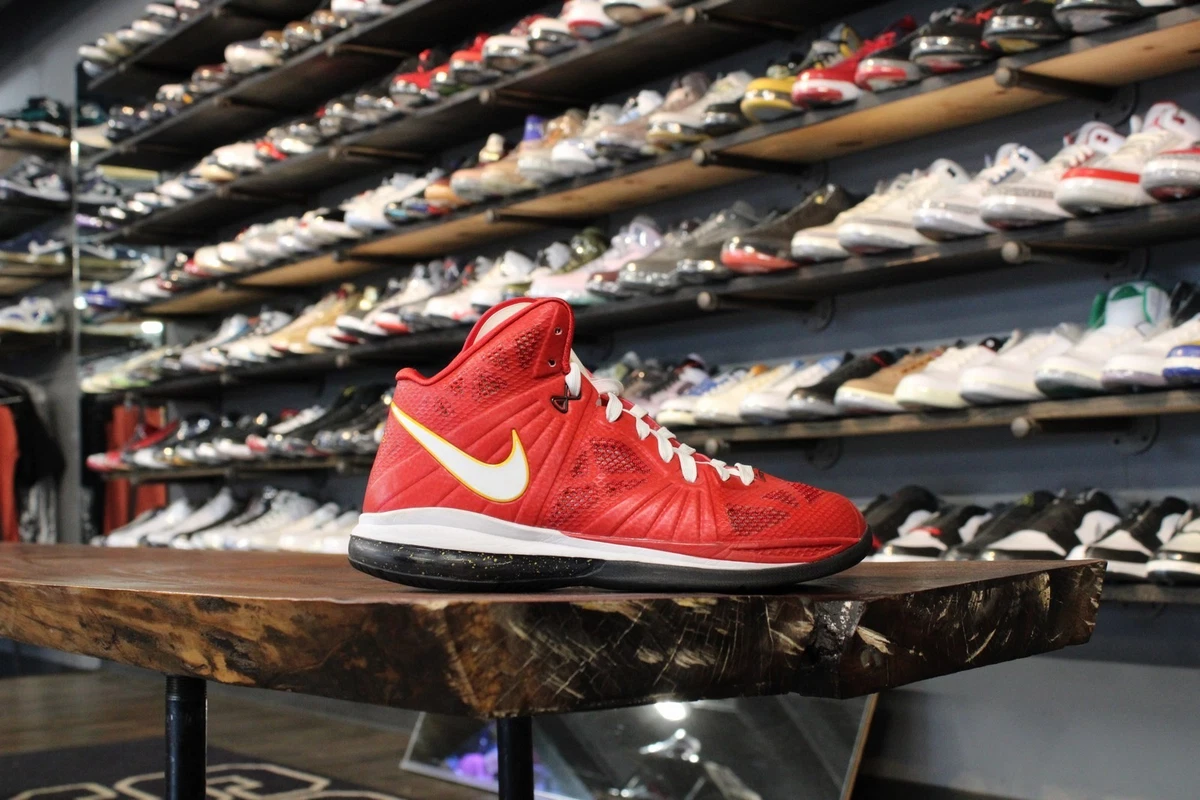 Nike LeBron 8 P.S. Black Red White | eBay