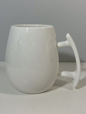 Williams Sonoma Boska White Ceramic Mug