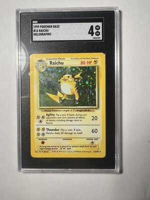 1999年 Pokemon Game Raichu-Holo 1st Ed. 1999 Pokemon Fossil #14 Raichu Holo 1st Edition CGC 9 | eBay
