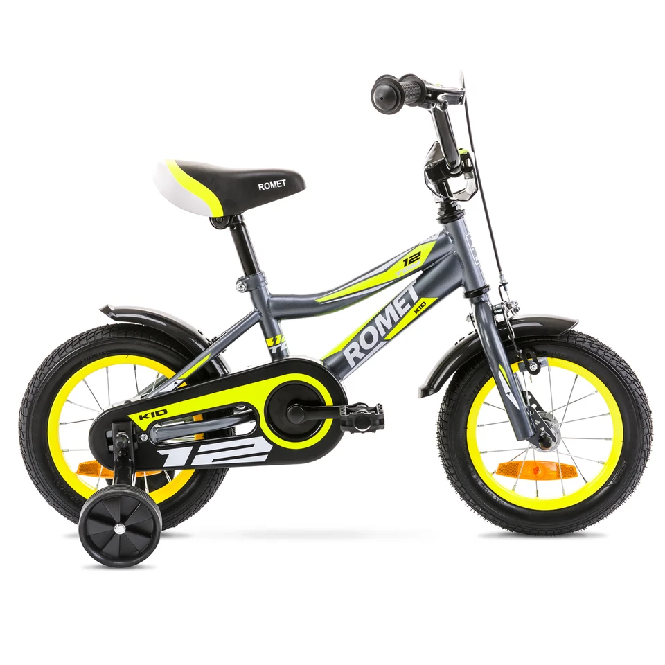 Romet Kinderfahrrad 12 / 16 Zoll für Mädchen und Jungen, verschiedene Farben - Bild 2 von 4