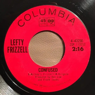 Lefty Frizzell Shes Gone Gone Gone Vinyl Single 7inch Columbia
