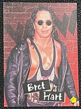 Bret "The Hitman" Hart 1998 Topps WCW / NWO Wrestling Stickers - S8