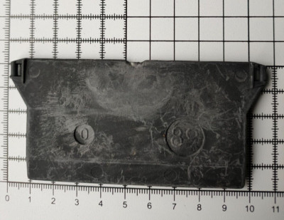 32 Stück VERTIKALJALOUSIE BODENGEWICHTE SCHWARZ 89 mm 3,5 Zoll