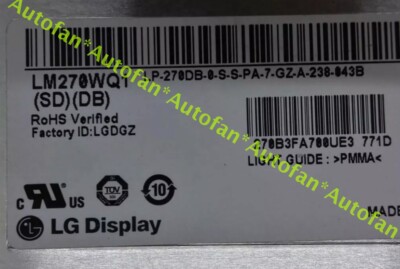 1PC USED LM270WQ1-SDDB Liquid crystal display
