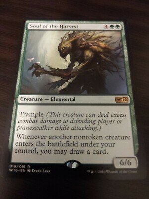 Soul Harvest Mtg Blasmophet, The Soul Harvester // Ursur, The Soul