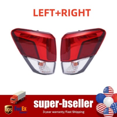 1 Pair Tail Lights Rear Brake Lamps Left+Right For Subaru Forester 2019-2020