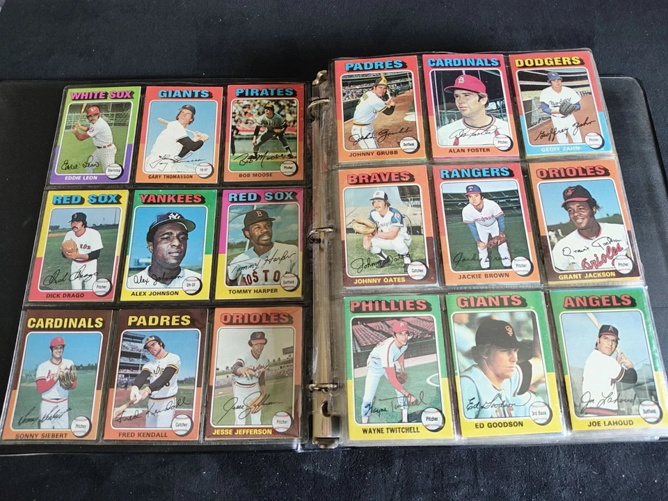 1975 Vintage Topps Baseball Card Lot - Berra! Ryan! Maris! Gibson! Carew! Brock! - Image 3 of 4