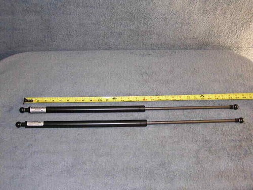 Pair Of Tanning Bed Gas Spring Struts - 20.29" Extended, 12.29" Compressed, 40 LB Pressure, Ball Socket Ends - View #11