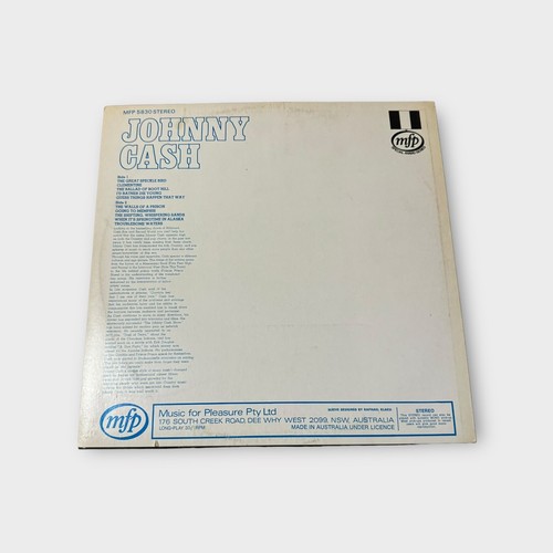 Johnny Cash The Walls Of A Prison Vinyl LP MFP Records MFP5830 Country - Picture 3 of 6