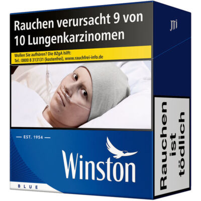 Winston Blue BP 6XL Zigaretten 1 Stange 3x58 Filter Cigaretten versandkostenfrei