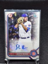 DAKOTA MEKKES - 2022 Bowman 1st Bowman Prospect Autograph - CUBS AUTO PPA-DM