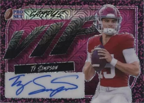 2023 Leaf Pro Set Metal Ty Simpson #VIP-TS1
