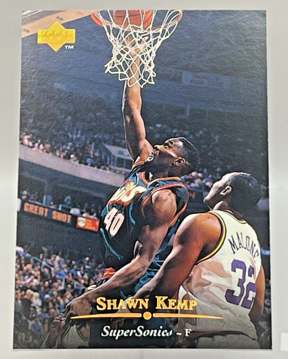 1995-96 Upper Deck NBA Basketball Card #222 Shawn Kemp - Seattle