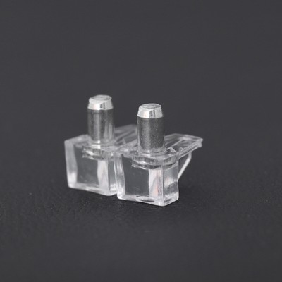  40 STÜCKE Heavy Duty Bracket-Style Shelf Support Shelf Heringe (Transparent