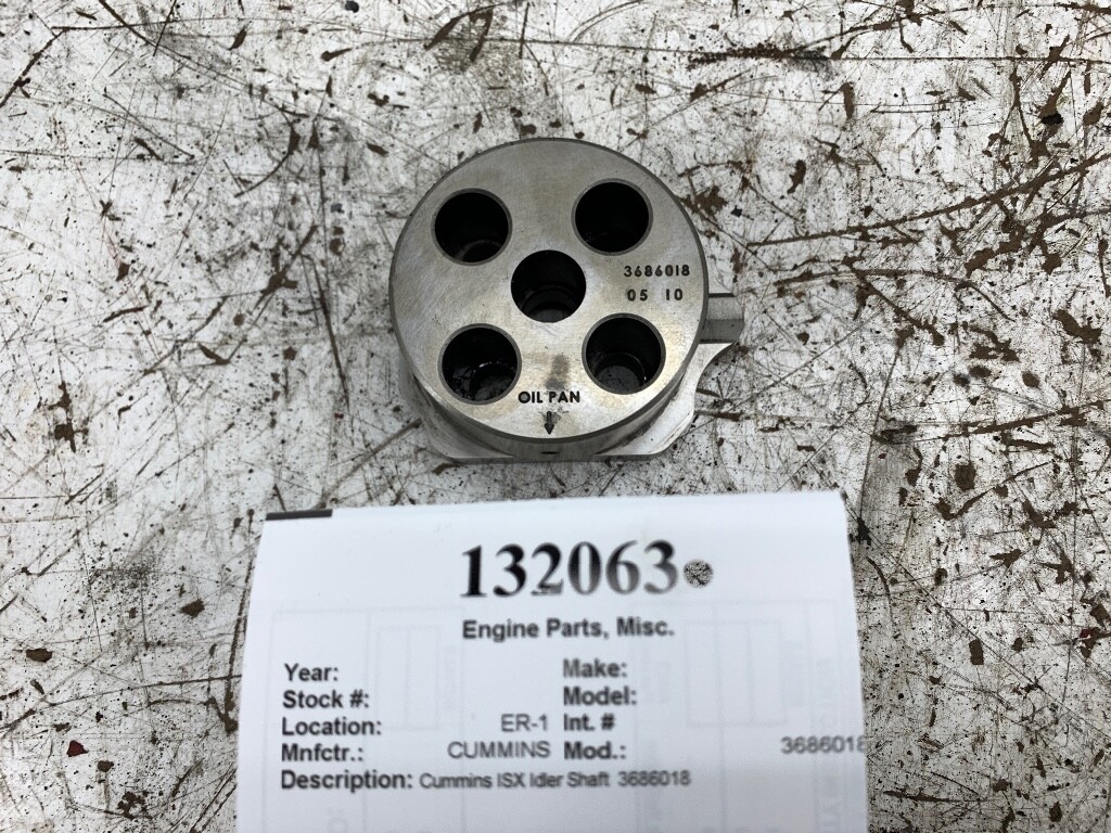 Cummins ISX Idler Shaft 3686018 | eBay
