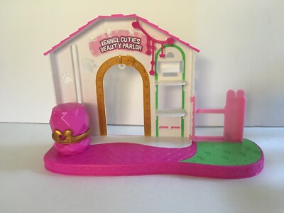 Shopkins Wild Style Kennel Cuties Beauty Parlor Incomplete
