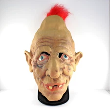 Vintage 2006 Paper Magic Pinhead Mask Pullover Red Hair Creepy Toothless