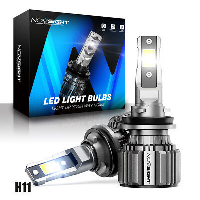 2X Zulassung H11 LED Scheinwerfer Keine Blindzone Verz gerung 15000LM Halogen