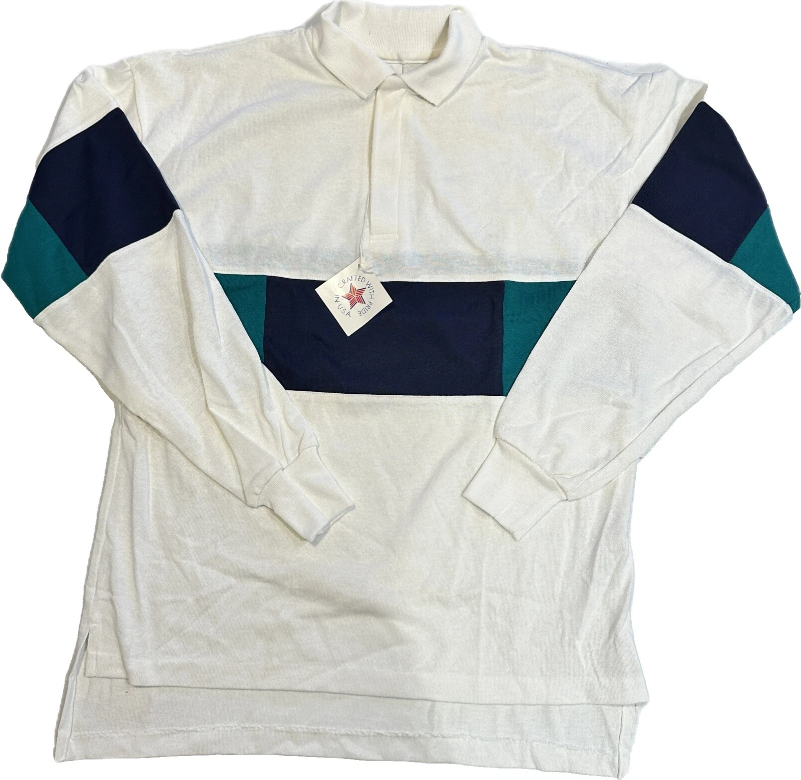 Long Sleeve Multicolor Polos for Men