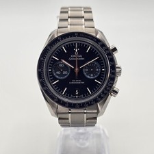 OMEGA Two Counters Speedmaster 311.90.44.51.03.001 Blue Dial Box and Papers 4