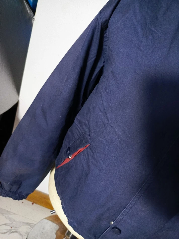 MCGREGOR Military Puffer Jacket Double Sided Blue/Black Heavy  | P:24, L:25 - Image 4 of 4