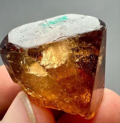 133 Carat Wow !!! Beautiful Top Honey Color Topaz Huge Crystal From Skardu @PAK