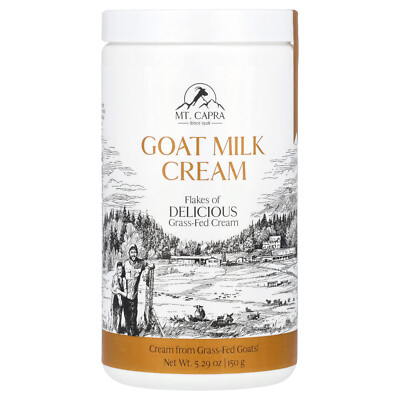 Goat Milk Cream Flakes, 5.29 oz (150 g)