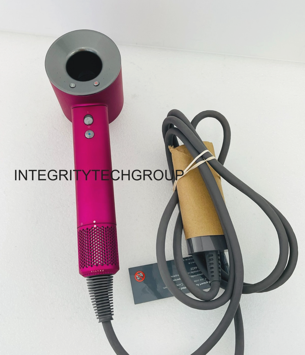 Dyson Supersonic Ionic HD01Ⅱ赤（2016年モデル） Genuine Dyson Supersonic Hair Dryer HD01 Plus Attachments Fuchsia