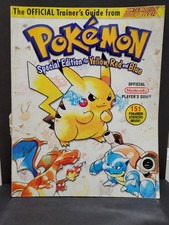 Pokemon Special Edition Official Nintendo Power Yellow Red Blue Strategy Guide