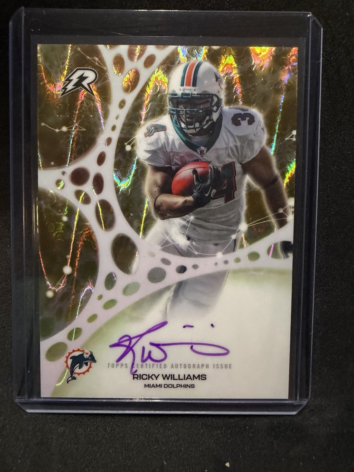 Ricky williams auto /50 resurgence