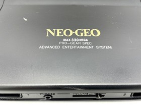 Neo Geo AES Console SNK All included & Rom Cartridge (FATAL FURY SP) Tested