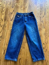 Calvin Klein Boys Jeans Size 12 Relaxed Fit Blue Straight Leg Preowned