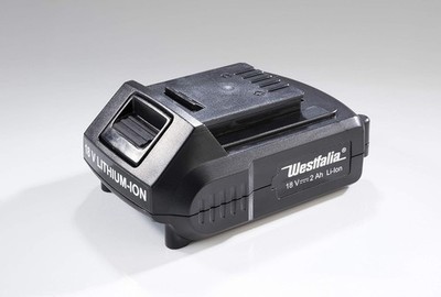 Westfalia  18V Akku Li-Ion 2,0 Ah A2AH18 - Ersatzakku  - Lithium-Ion