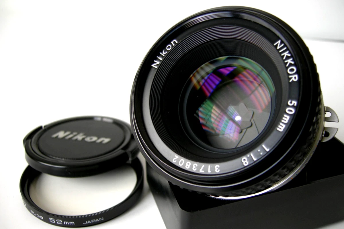 Nikon AI-S f/1.8 Camera Lenses 50mm Focal for sale - eBay
