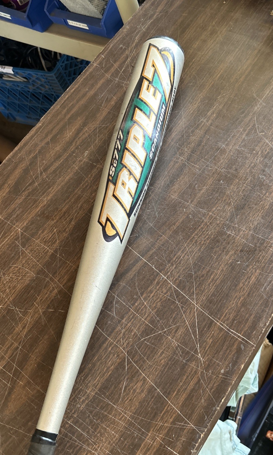 Easton Triple7 Scandium SC777 Baseball Bat 32 Inch 29 oz Extended BESR