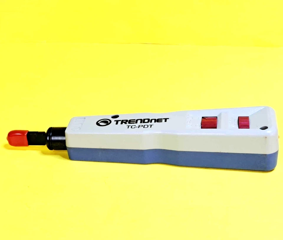 ⚡TRENDNET TC-PDT PRO IMPACT PUNCH DOWN TOOL WITH 110  AND KRONE BLADE REVERSIBLE - Image 4 of 4