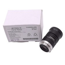Fujinon HF75HA-1S Machine Vision Camera Lens, 1:2.8, 75mm, 1.5MP, 2/3in, C-Mount