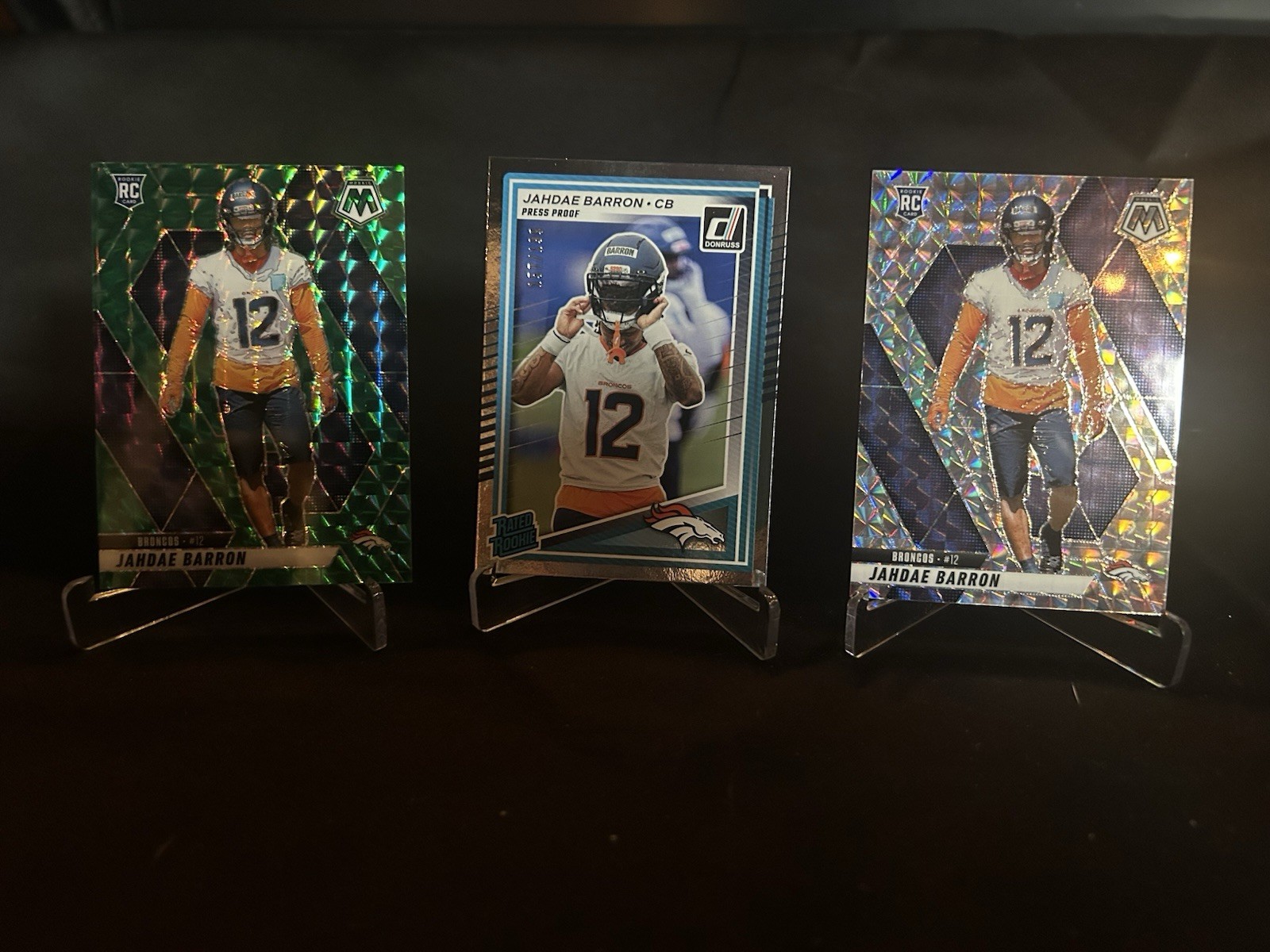 Jahdae Barton Rookie Card Collection