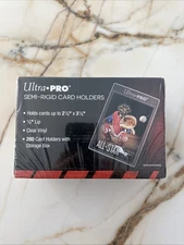Ultra PRO Semi Rigid 1/2 inch Card Sleeves - 200 Count