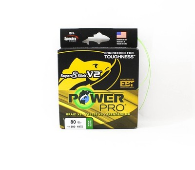 Power Pro Super 8 Slick Version 2 Spectra Line 80lb by 300yds Aqua (8851)