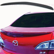 2010 2011 2012 2013 Mazda 3 Factory Style Lip Spoiler Trunk Wing Unpainted