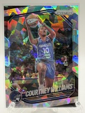 Courtney Williams 2025 Panini Prizm WNBA #69 Ice Prizms Minnesota Lynx